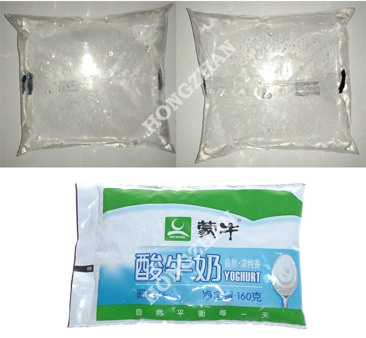Shower Gel Pouch Packaging Machine with 3 Side Seal Bag for Shop