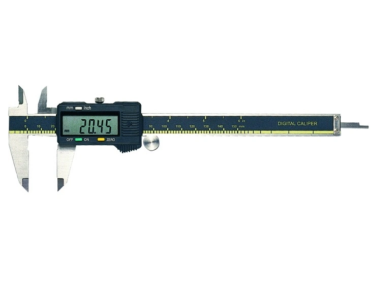 150X0.01mm Left Handed Electronic Digital Caliper with Large Display