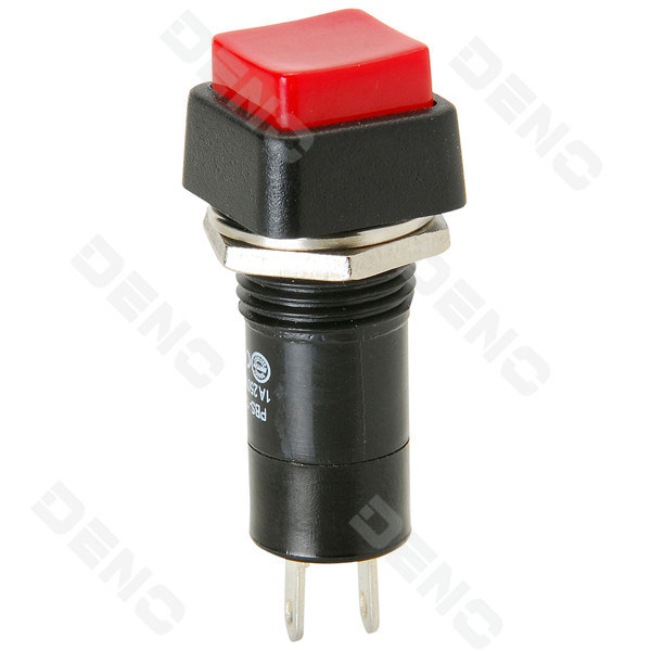 Momentary N. O. Square Push Button Switch