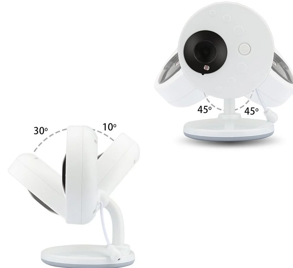 Baby Monitor camera Bebe Monitor 3.5 Inch LCD IR Night Vision Temperature Sensor
