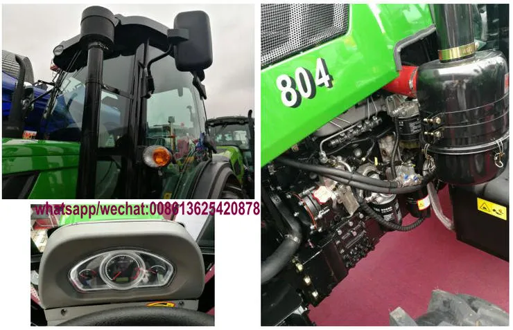 Huaxia Brand 25HP-220HP 4X2 4X4 Agricultural Wheeled Tractor, Farm Tractor