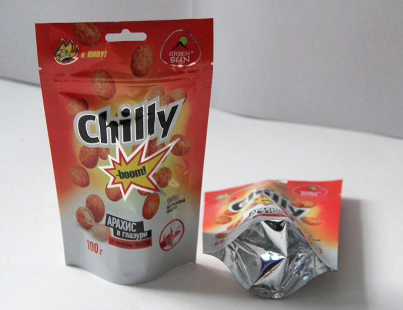 Laminated Pouch Zipper Sealing Stand up Bag Making Machine
