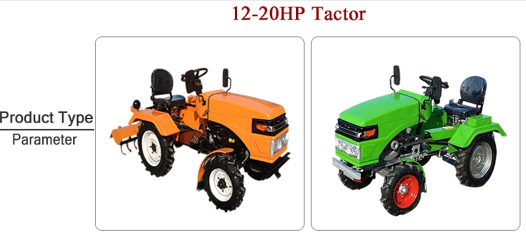 Strong Power Walking Tractor Small Farm Tractor Price Manufacturer