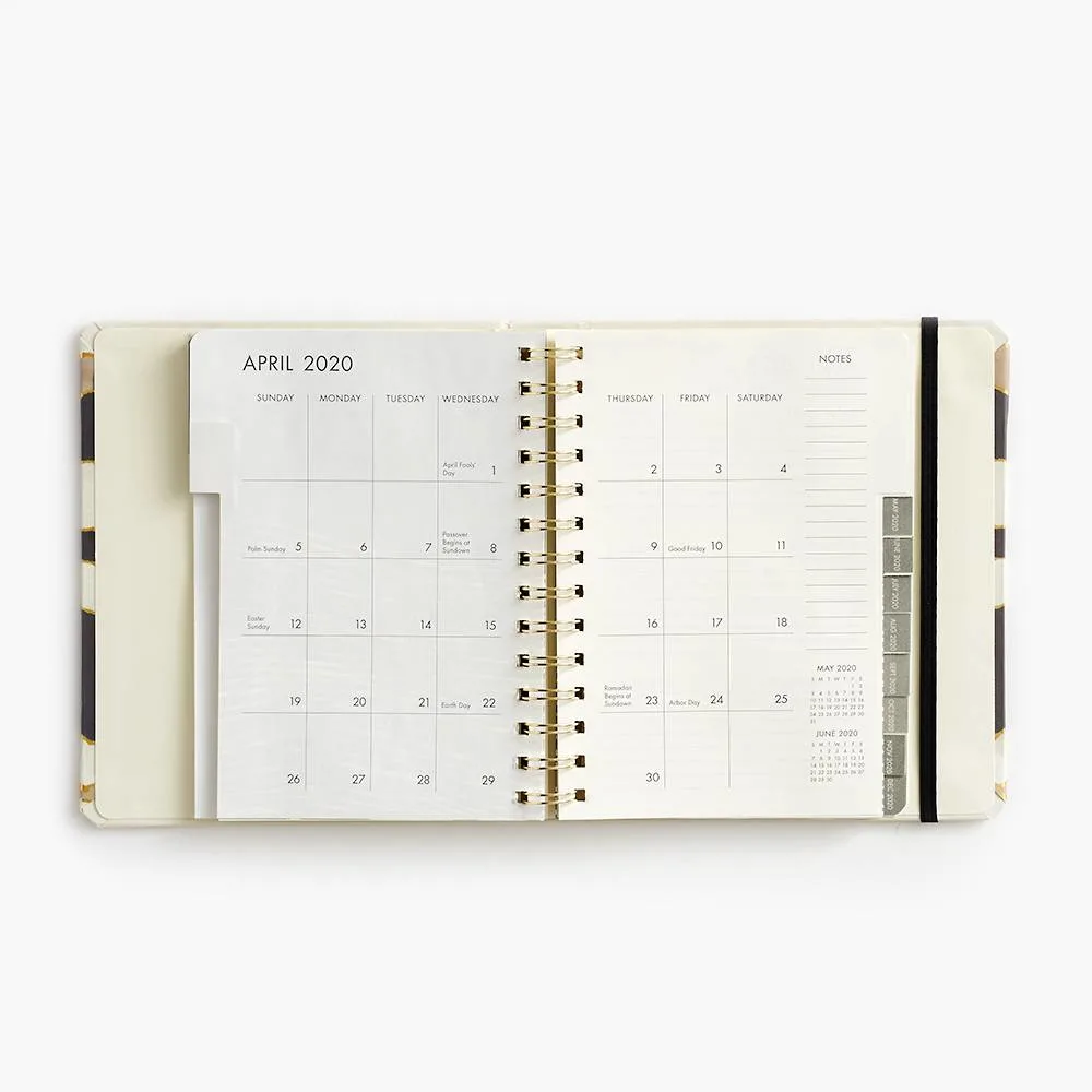 Custom 2020-2021 Day Planner Hardcover Notebook with Dividers