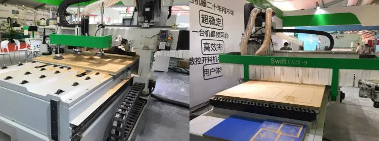 Automatic Feeding System 3D Woodworking CNC Router Nesting