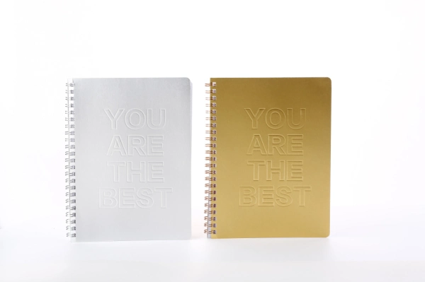 OEM Design Hard Paper Cover Spiral Notebook for Promotion Stationery