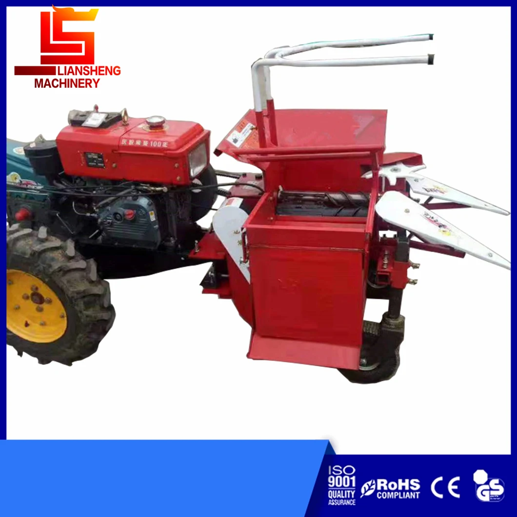 Multifunctional Corn Picking and Straw Crushing Machine, Small Agricultural Machinery Corn Harvester