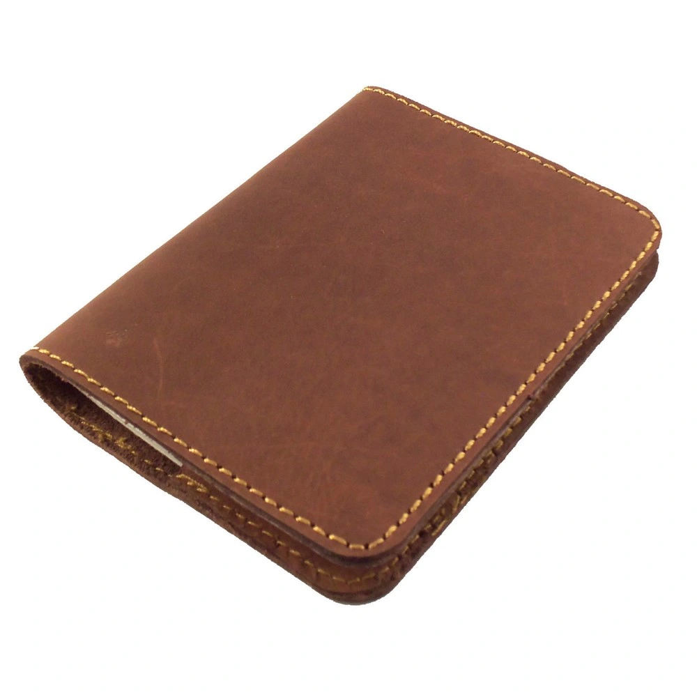 School Custom Refillable A5 Brown PU Leather Notebook