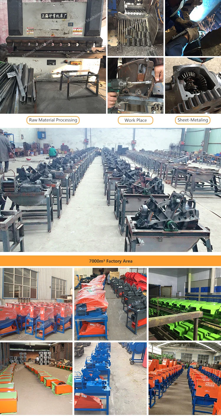 Poultry Farm Machinery Straw Chopper Silage Grass Cutting Chaff Cutter Machine