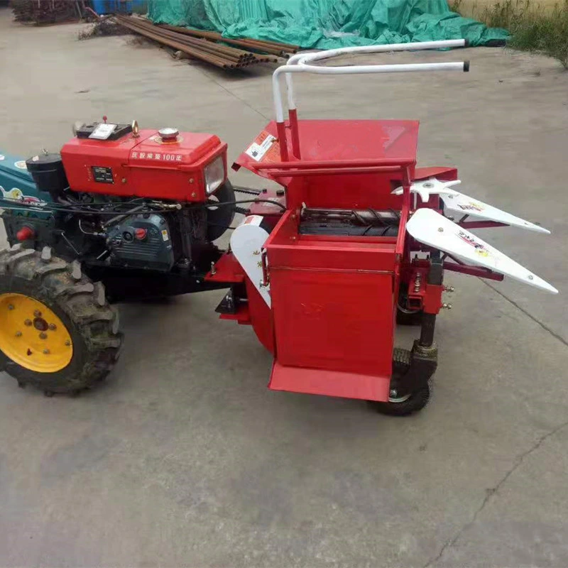 Multifunctional Corn Picking and Straw Crushing Machine, Small Agricultural Machinery Corn Harvester