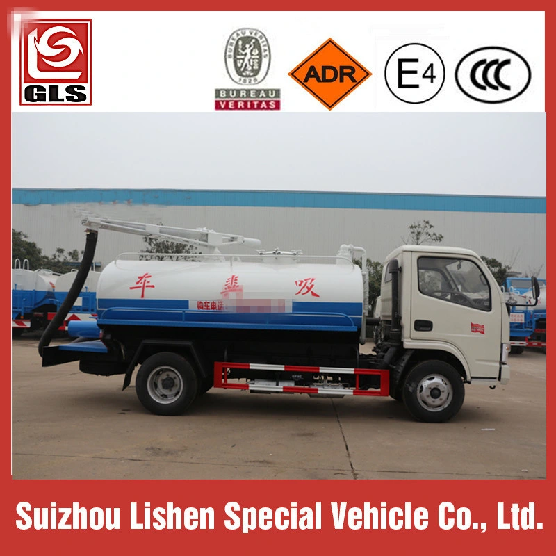 Septic Removal Truck Fecal Vacuum Suction Truck for Countryside Suction
