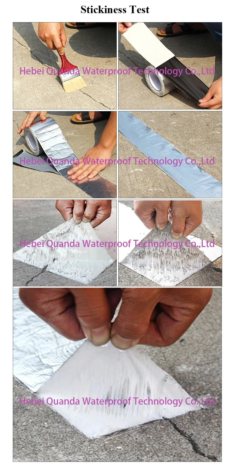 40cm*10m Waterproof Aluminum Foil Butyl Sealing Repair Tape Water Leak Tape