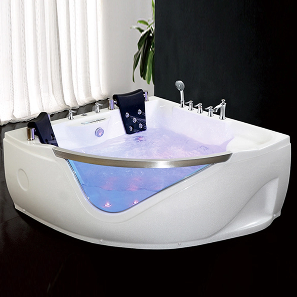 with Air Bubble Japanese Soaking Bathtub/Two Person Corner Bath Tubs