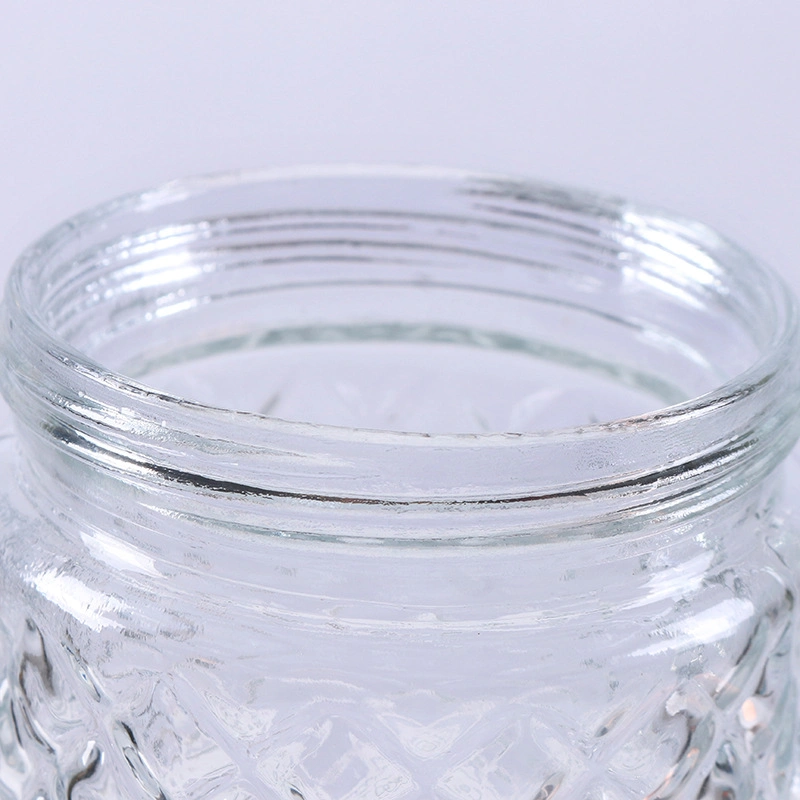 Glass Storage Jar with Lid Glass Food Storage Canister Cookie Jars