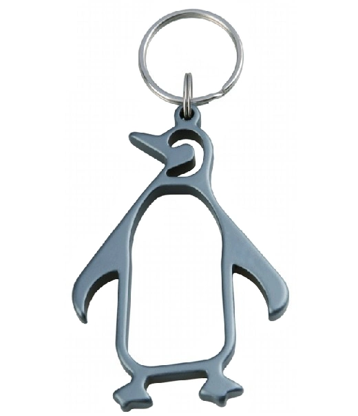 Promotion Aluminium Animal Penguin Camel Bear Seahorse Bottle Opener with Keychain (RPB034)