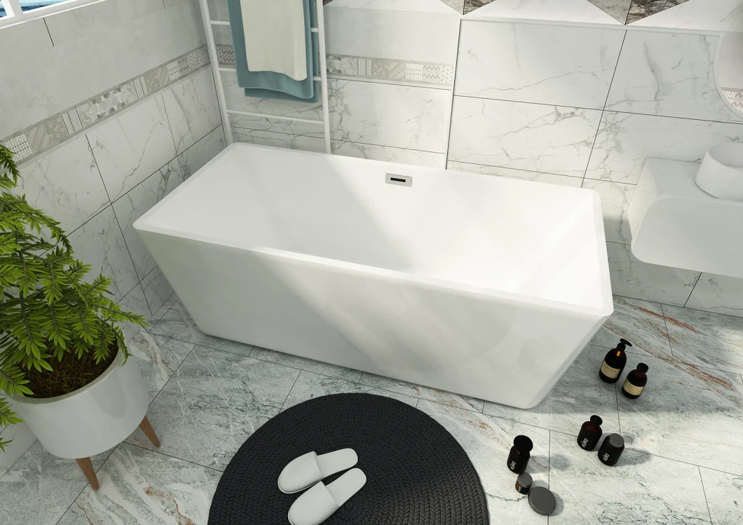 Stone Tub Surround/Stone Hot Tubs/Bathtub Dimensions Freestanding Tubs (BJ6066)