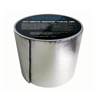 Waterproof Tape/Flash Band Aluminum Foil Waterproof Tape (for Pipe, Chimney, Door and Window)