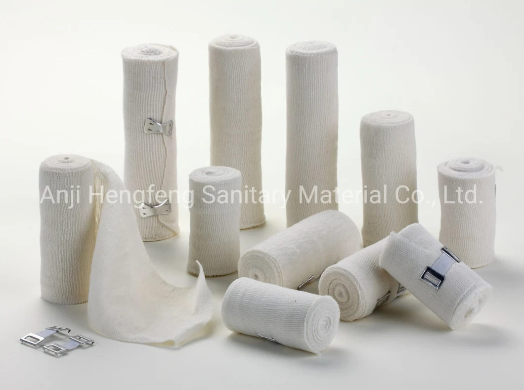 55GSM Medical Approved Elastic Thick PBT Bandage 5cm X 4m