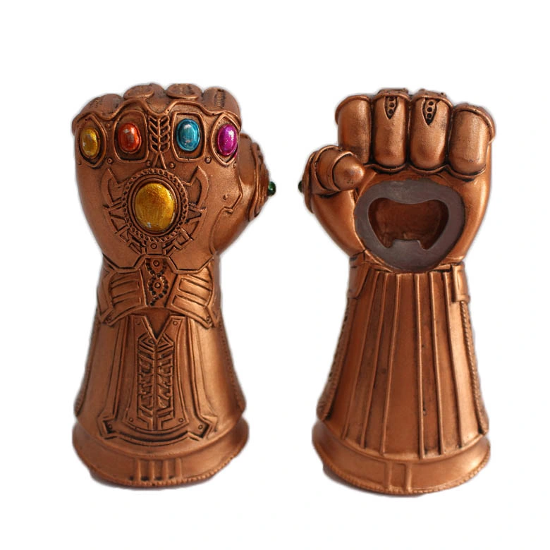 Creative Multipurpose Resin Infinity Thanos Gauntlet Glove Beer Bottle Opener