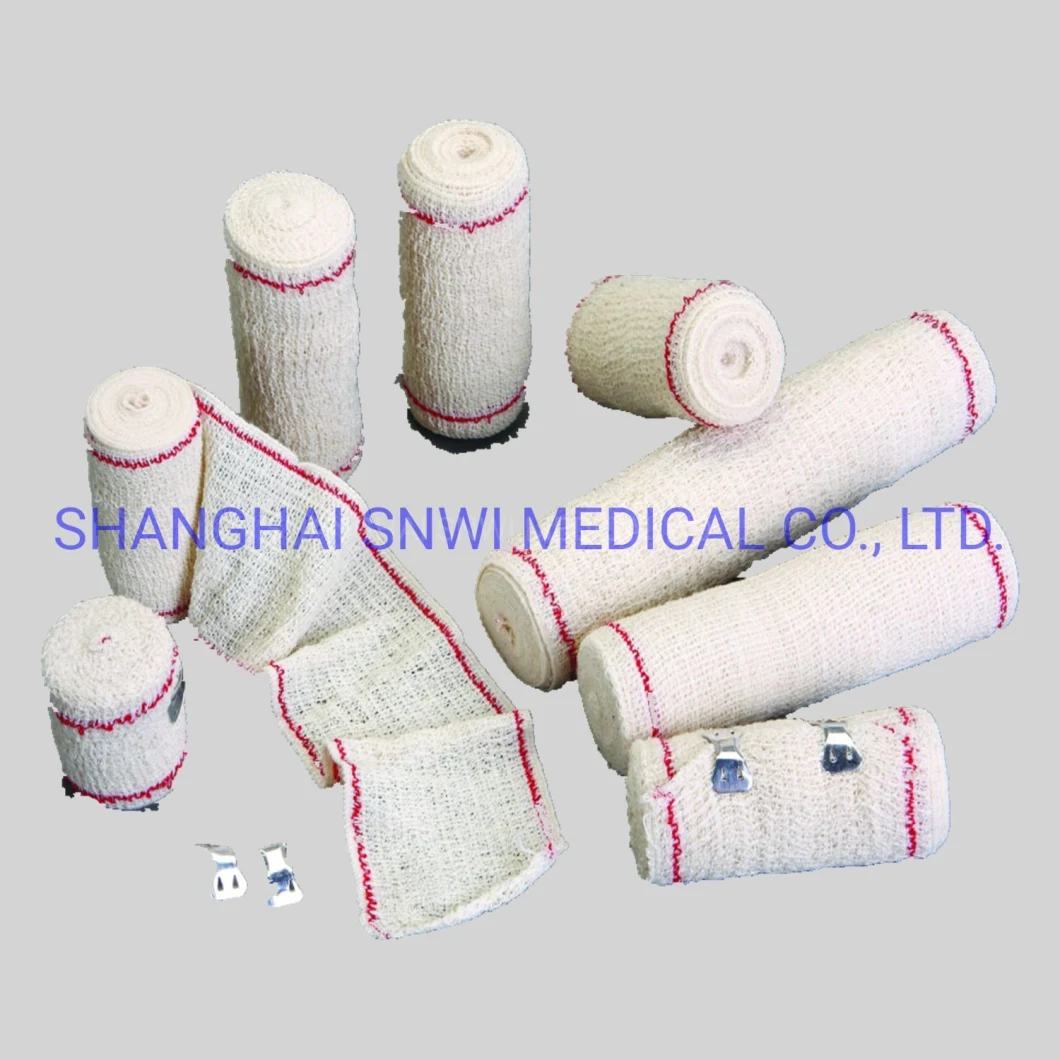 Wound Elastic Self Adhesive Bandages Medical Gauze Cohesive Bandage Used in Hospital