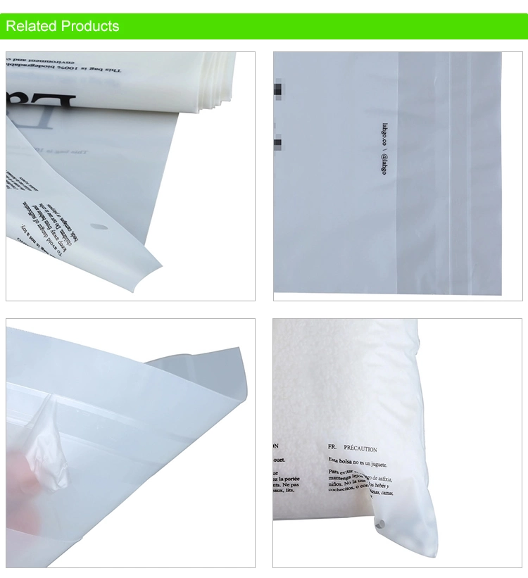 Professional Design Self-Styled Clothes Biodegradable Self-Adhesive Bag Full Extension Commercial Compression Customization
