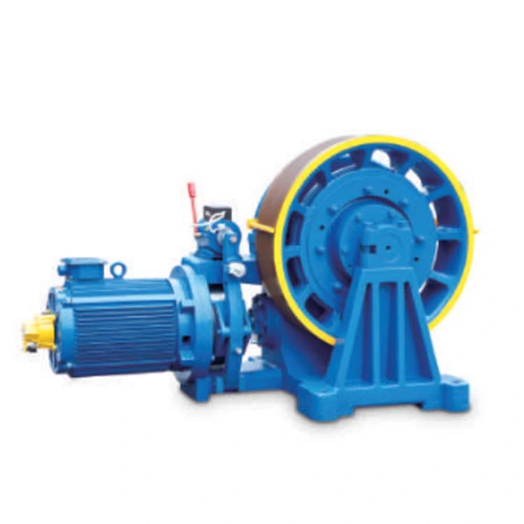 Elevator Parts Traction Machine Vvvf Elevator Geared Traction Motor