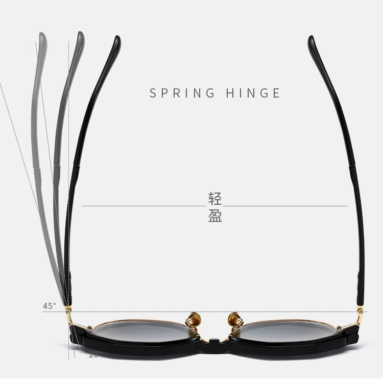 Magnetic Split Eyewear Clip on Sunglasses for Reading Glasses