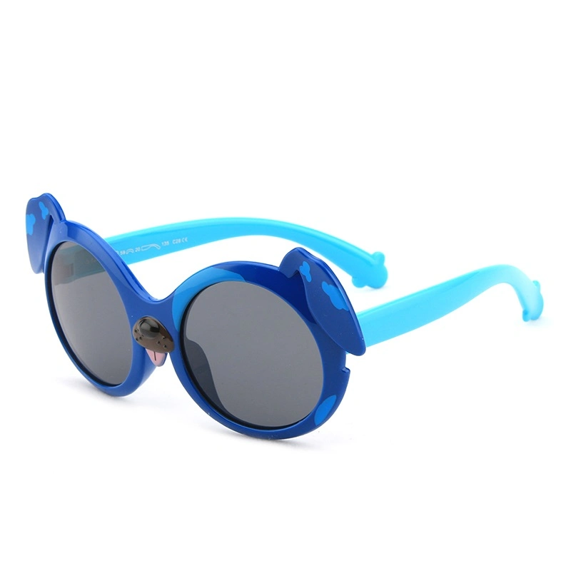 2020 New Kids Cartoon Dalmatian Sunglasses Silicone Polarized UV Protection Baby Sunglasses