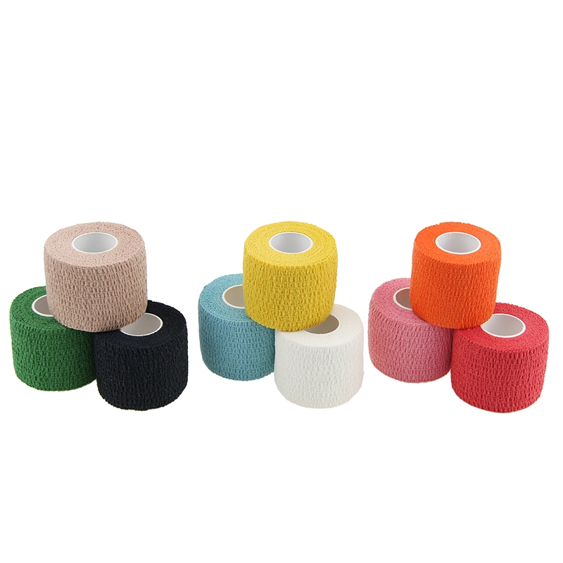 Medical Supply Cotton Self-Adhesive Elastic Bandage 10cm*4.5m