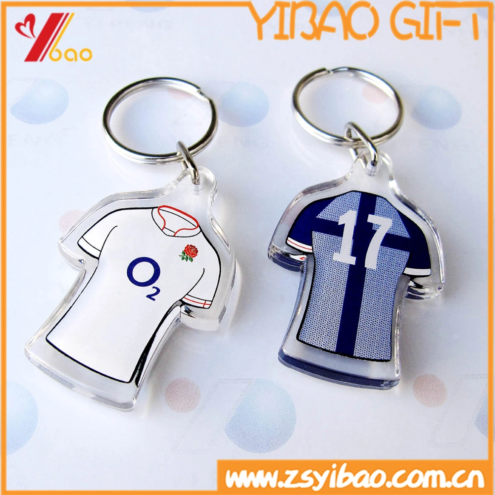 Blanks Keychains of Acrylic Plastic Keyring (YB-ty-59)