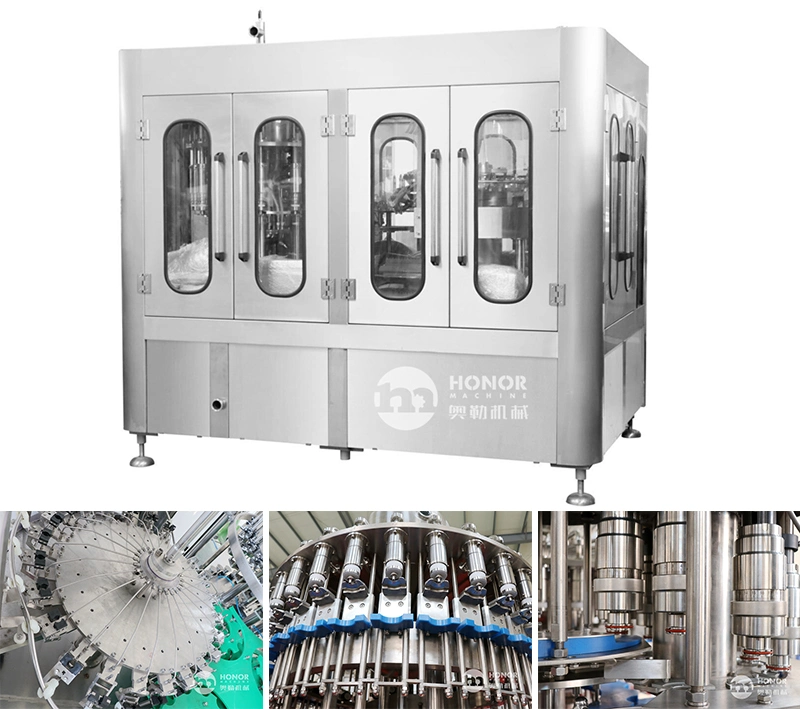 Rotary Glass Bottle Rinser Automatic Bottle Washing Machine with 2000bph/3000bph/4000bph