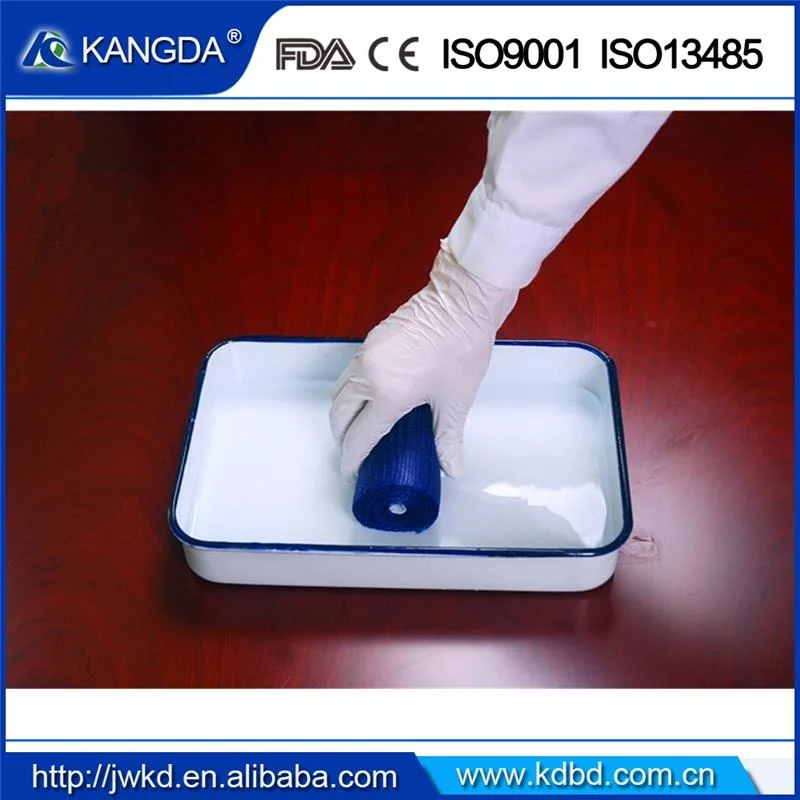 Blue Color Fiberglass Casting Tape Cast Bandage