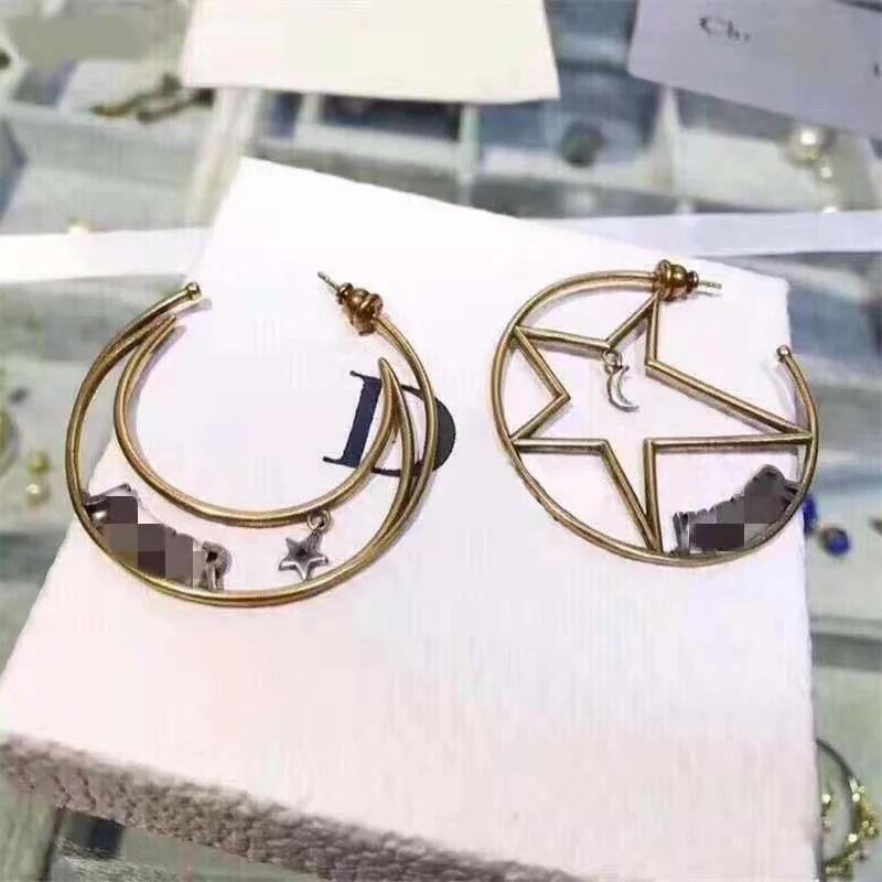 Wholesale Earrings Mixed Brass Women Geometric Earrings Jewelry