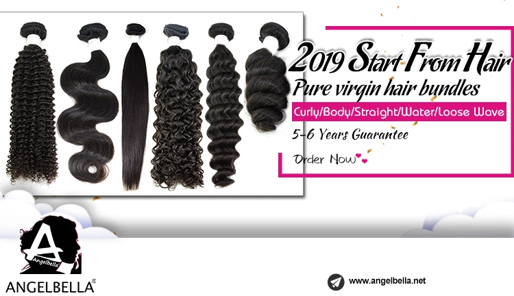 Angelbella Lightly Treated High-Quality Human Hair Closure with Long Lifetime
