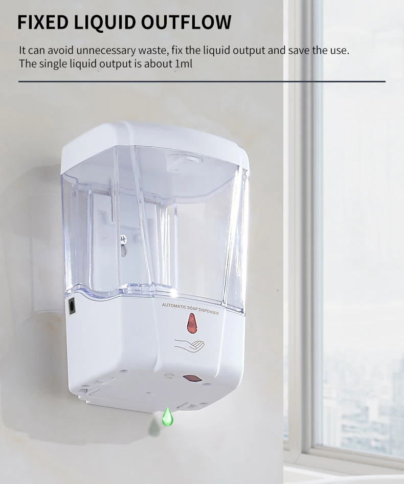 600ml Automatic Soap Dispenser Spray Liquid Soap Dispenser