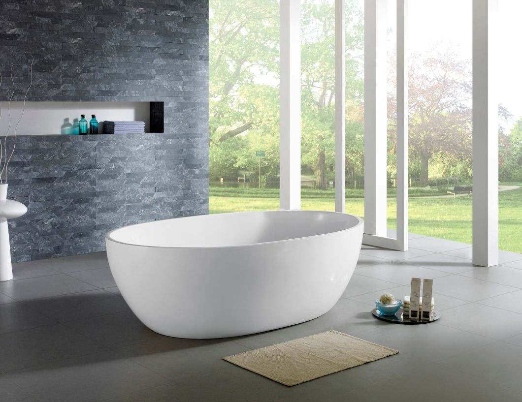 Channing  Acrylic Luxury Bathtub Deep Soaking   Bathtub  (QT-06232)
