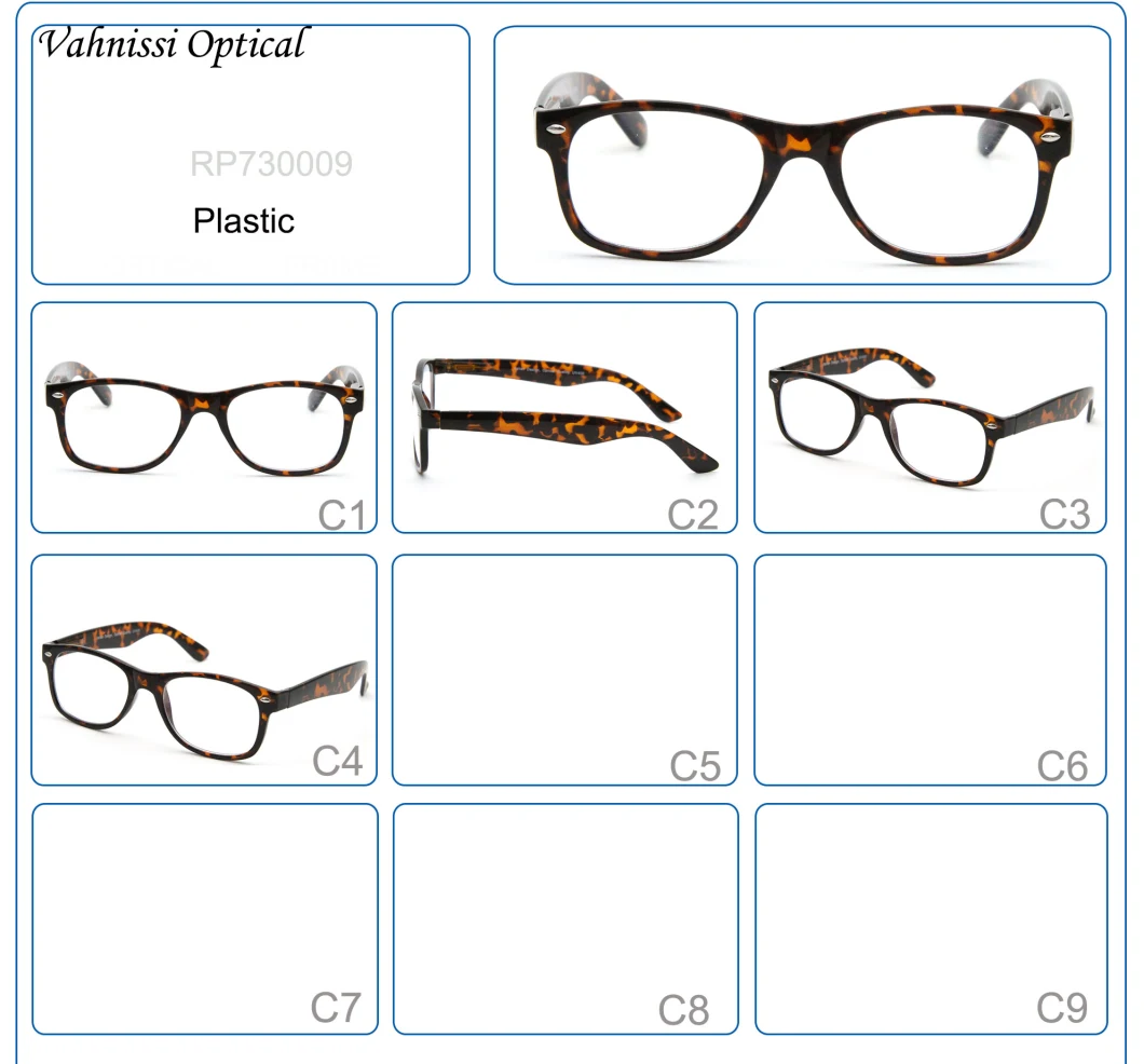 2020 Hot Sales Classical Cheap PC Bifocal Vintage Reading Glasses for Unisex