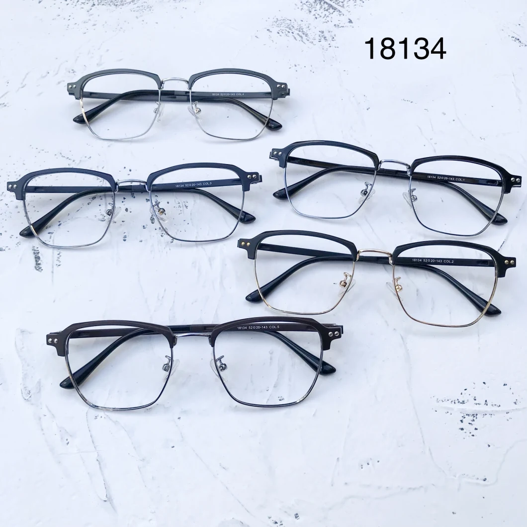 2020 Wholesale Online Half Rim Clip on Sunglasses Ultem Rectangle Frame Custom Logo