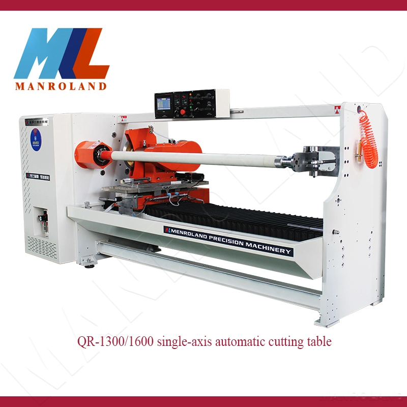 Rq-1600 Paper and Die Cutting, Single-Axis Automatic Cutting Table for Optical Film, Masking Paper, Non-Adhesive Products, OPP, Pet, PVC, Electrical Tape