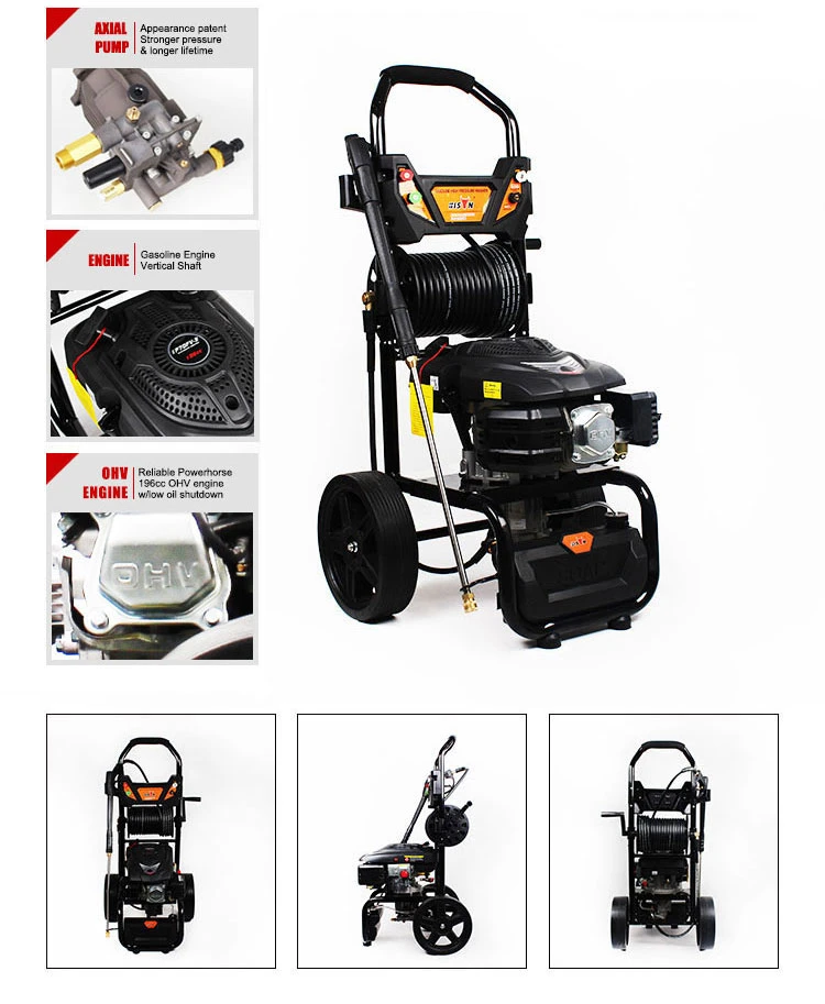 Bison China 2200psi 150 Bar Electric High Pressure Washer with Vertical Engine