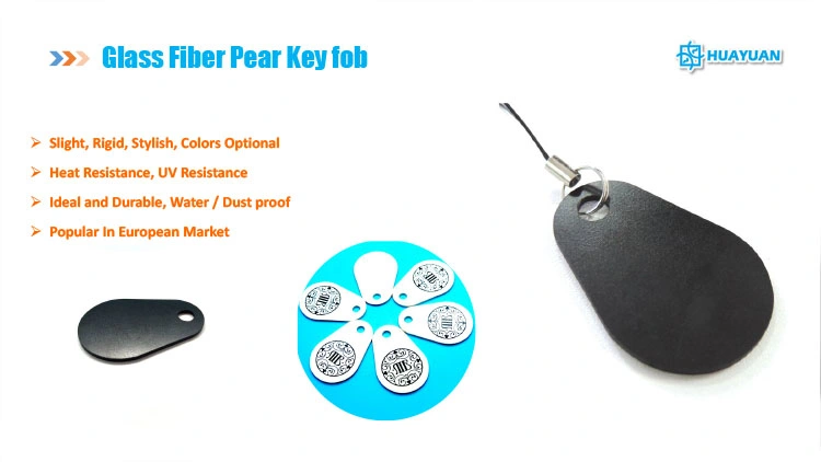 Laser Engraving UID Number MIFARE DESFire EV1 2K 4K 8K RFID Tag Keychain Keyfob