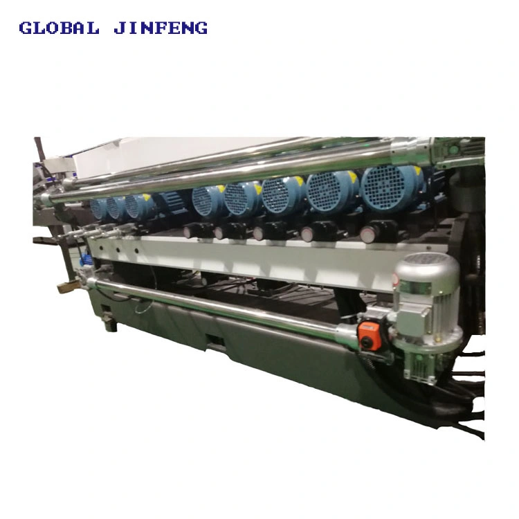 Jfe361sj 9 Motor Lifting Glass Straight Line Grinding Machine for Glass Processing