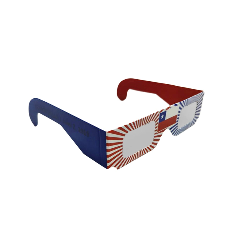 Top Quality Promotional 3D Paper Glasses Polarized Solar Eclipse Glasses