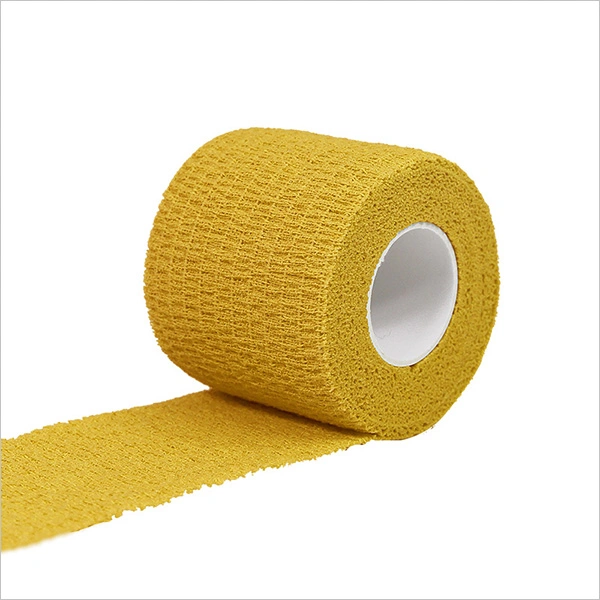 Free Sample Cotton Sports Self Adhesive Elastic Cohesive Bandage