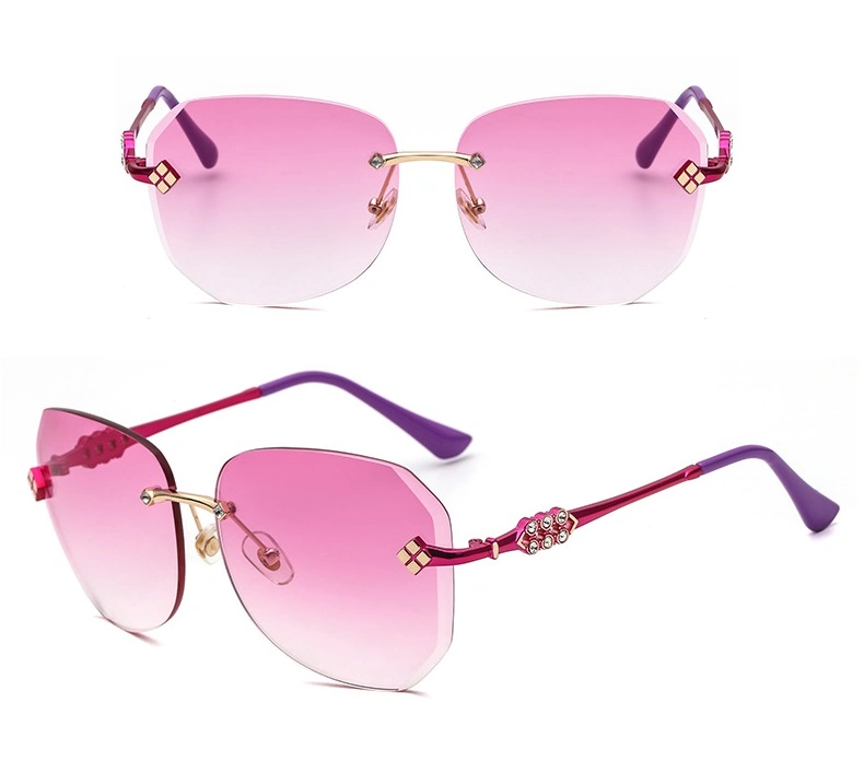 2020 High Quality Frameless UV400 Polarized Sunglasses