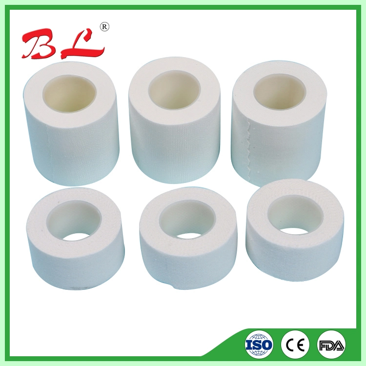 Medical Cloth Plaster Zinc Oxide Cotton Cloth Plaster Tape with Stronge Ahesive Plaster