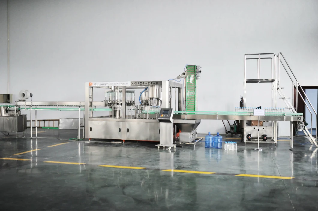 Automatic Glass Bottle Liquor White Spirit Bottling Line Machine for PLC Control Filling Production Equipment