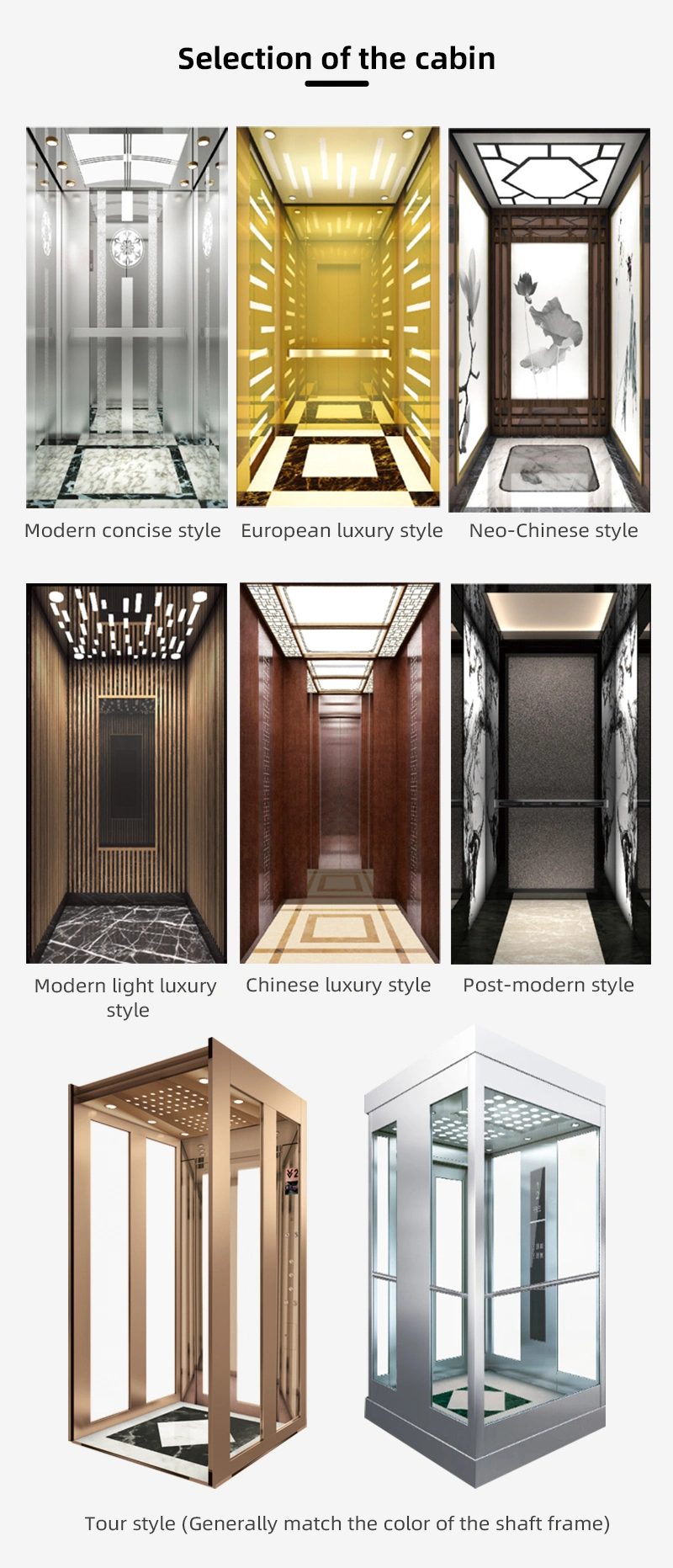 House Lift Elevators Hydraulic Goods Homelift House Elevator Lift for Sale