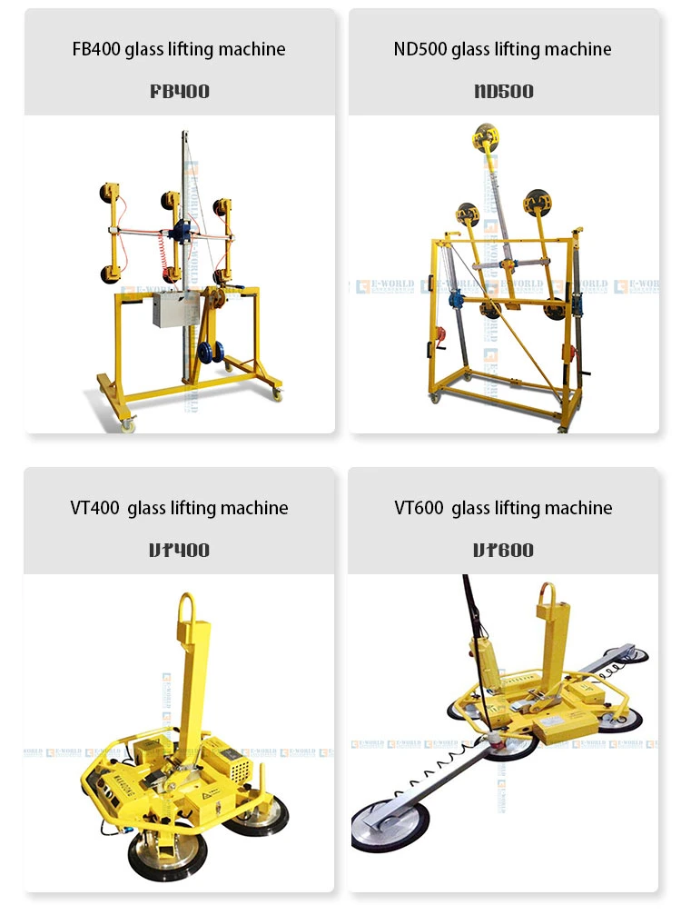 Ce Industrial Outdoor Automatic Glass Lifter Machine Glass Installation Robot Glass Vacuum Lifter