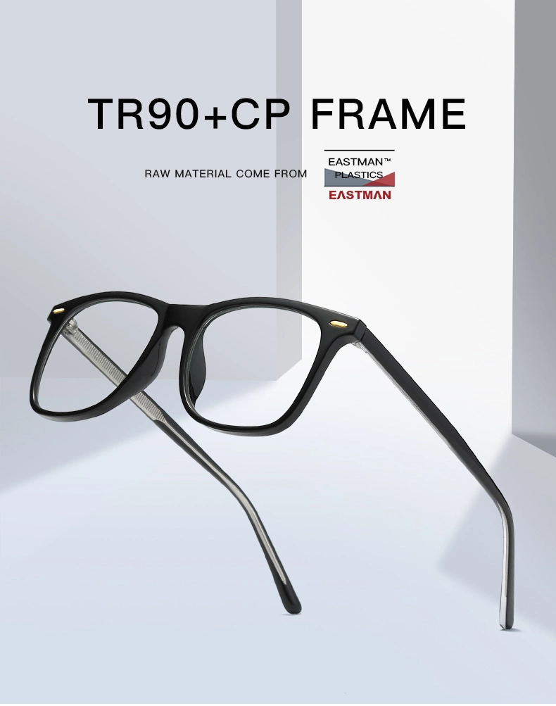 2021 New Fashion Designed Mens Glasses Anti Blue Light Lens Ready Stocks Retro Frames